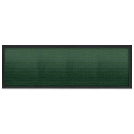 United Visual Products Sliding Door Indoor Enclosed Corkboard, 4 UV9025ACS-SATIN-MEDGRY